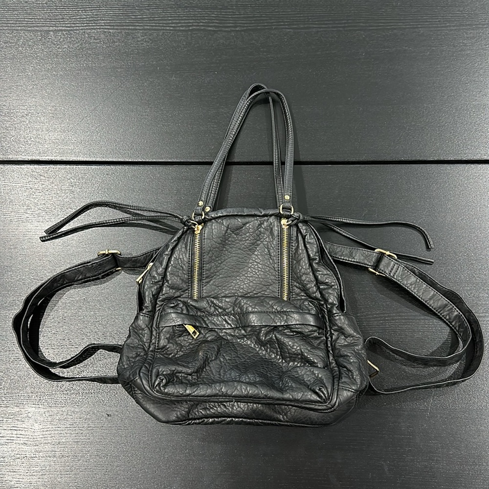 LD Faux Leather Backpack Bag